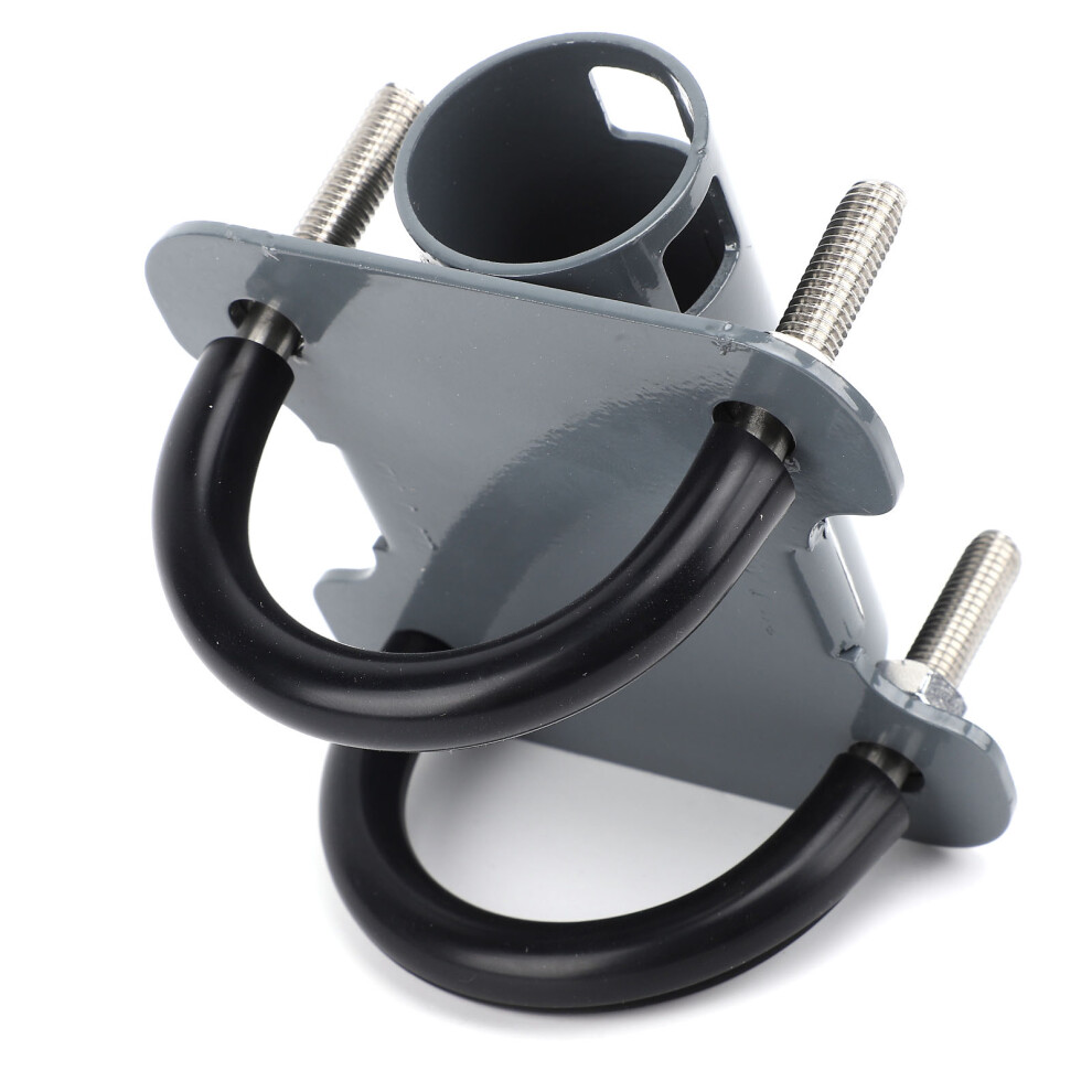 Secure Antenna Pole Mount For V2 Dish Stainless Steel U Bracket 30-50Mm 7631333641726