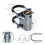 Secure Antenna Pole Mount for V2 Dish Stainless Steel U Bracket 30-50mm 2