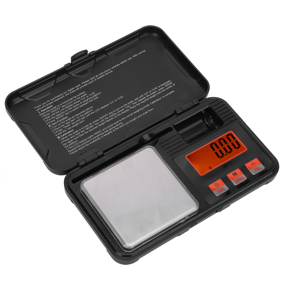 Mini Jewelry Scale 200G, Portable Pocket Scale With 0.01G Accuracy 7901333642086