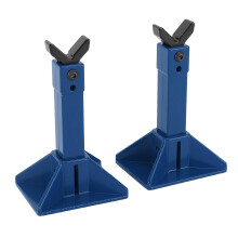 Supporto di sollevamento in metallo per auto RC, regolabile, per veicoli RC in scala da 1/18 a 1/7, blu, resistente