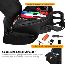 Motorrad-Tanktasche groß 32x19x11cm schwarze Handyhalterung