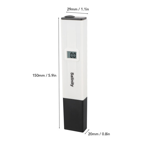Digitales Salinitätsmessgerät 0–19,9 ‰, 128,00 g, Küche 1