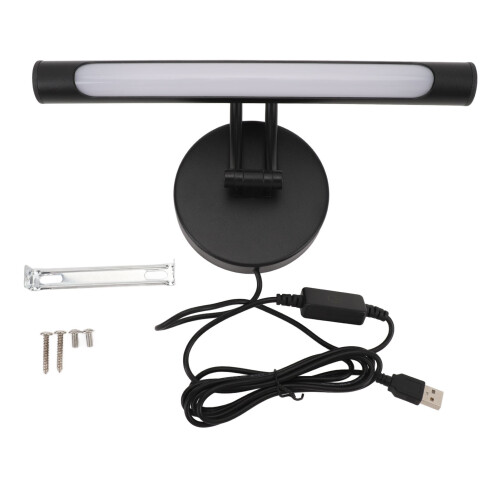 LED-Spiegelleiste 3CCT 3000K-6000K, USB, 25cm 2