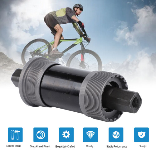 BB a doppio cuscinetto da 122 mm, resistente all'acqua per bici da strada e MTB 2