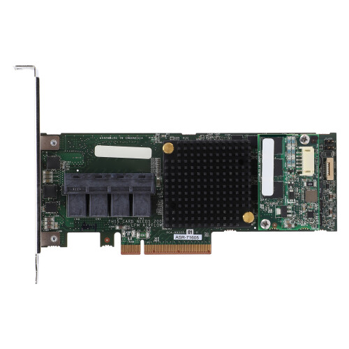ASR 71605 1GB Cache SAS RAID PCIe X8 4-Port 1