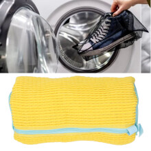 Borsa per bucato e scarpe, rete in chenille, riutilizzabile, taglie