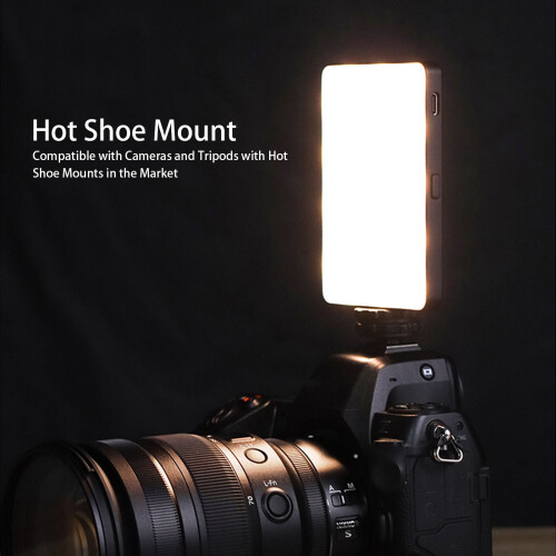 Luce video LED con 72 chip LED, 1500mAh, 3000-9900K 2