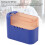 Sewing Thread Oil Box, 50 ml, Blue, Magnet & Leak-Proof Plastic 4