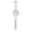 Men's Multifunctional Quartz Watch, White, 47mm Dial & Silicone Strap 3