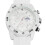 Men's Multifunctional Quartz Watch, White, 47mm Dial & Silicone Strap 8
