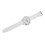 Men's Multifunctional Quartz Watch, White, 47mm Dial & Silicone Strap 11