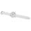 Men's Multifunctional Quartz Watch, White, 47mm Dial & Silicone Strap 9