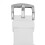 Men's Multifunctional Quartz Watch, White, 47mm Dial & Silicone Strap 10
