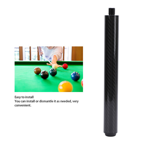 Kohlenstofffaser 10-Zoll Pool-Cue-Verlängerung 2