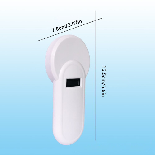 Lettore di microchip per animali ABS 650mAh scanner portatile 1
