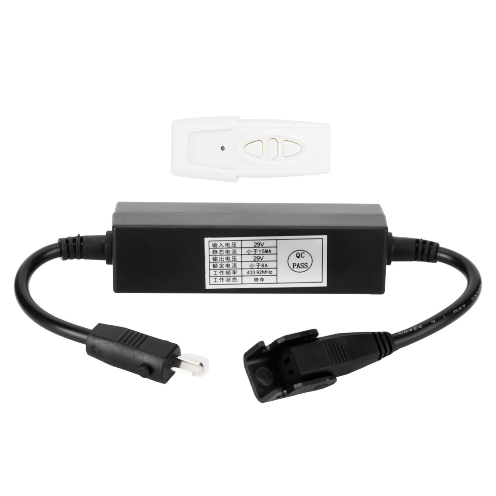 Lift Remote Controller With Bracket Receiver For 29V Single Motor, Rf 433.92Mhz 8421333648424