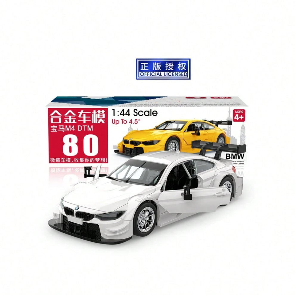 (M4 DTM-Yellow) 83 Color Amber Alloy 1:43 Matchbox Pocket Car Mercedes-Benz Audi Volkswagen Children's Toy Model Ornaments-image-OPC-PJCFYCV-NEW