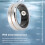 Smart Ring 18 mAh, Ø 17,3 mm IP68 Gold iOS/Android 4