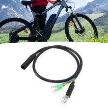 Elektrischer Fahrradmotor-Verlängerungskabel M6 Female 9-poliges wasserdichtes Erweiterungskabel für vordere und hintere Motor-Umrüstsatz,