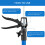 Cabinet Jack 100kg/220.5lb, 45 Drehkopf CS 4