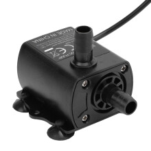 Pompe à eau pour aquarium DC 12V 10W 0-400L/H Micro pompe submersible pour fontaine