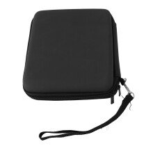 Custodia rigida durevole per 2DS con 8 slot per cartucce - Pochette da viaggio nera