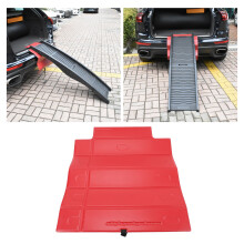 Rampa pieghevole in plastica per auto per cani, 65x53 cm