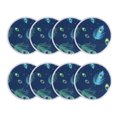 8pcs Milk Proof Reusable Nursing Pads for Comfortable Breastfeeding G73 2