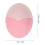 Rosa nachfüllbare Roll-On-Sonnencreme 11,5  9 cm 2