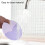 Écran solaire roll-on rechargeable violet 11,5  9 cm 8