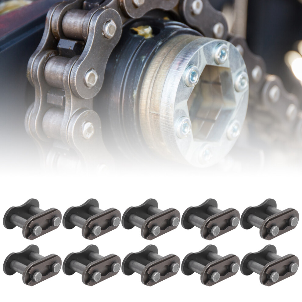 10Pcs 428 Chain Buckle Links - High Performance Motorcycle Connectors 8151333652663