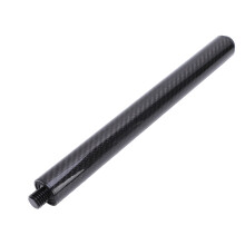 Extensor de taco de billar de fibra de carbono de 12 pulgadas con tapón trasero