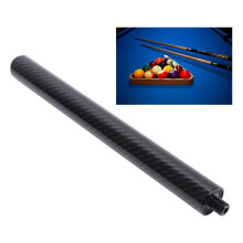 Prolongateur de joint de queue de billard de 12 pouces, tube en fibre de carbone