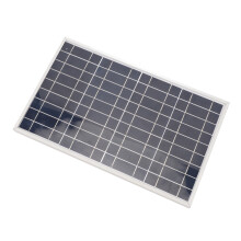 Caricatore solare da pannello 30 W 12 V IP65 con morsetti a coccodrillo