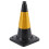 Reflective RC Traffic Cone - Universal for Model Cars Black 1