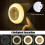 Luce notturna a LED 30 lm ABS calda Auto/Acceso/Spento con spina 4