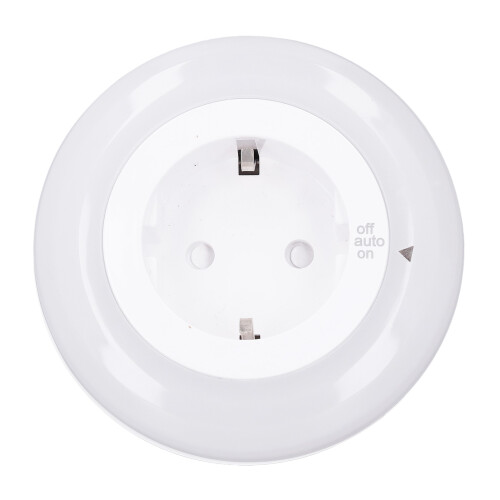 Luce notturna a LED 30 lm ABS calda Auto/Acceso/Spento con spina 1