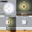 Luce notturna a LED 30 lm ABS calda Auto/Acceso/Spento con spina 3