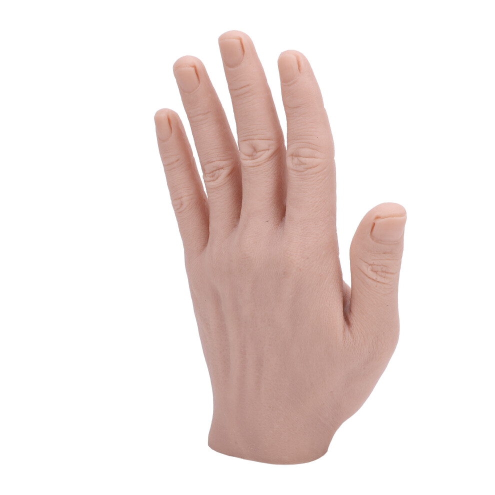 Festival Prop Silicone Male Hand Model with Realistic Texture Left