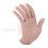 Reusable Silicone Right Hand Model for Art Props & Festivals 4