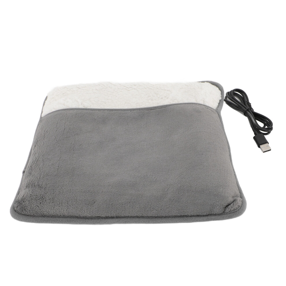 Portable Electric Foot Warmer, 33x32cm, USB Rechargeable and Washable