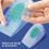 Coppe per tallone in silicone a forma di U, 113,55 cm, 1 paio 5