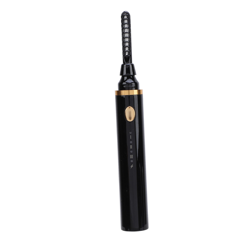 Rechargeable Electric Eyelash Curler, Smart Temp, Mini, Black