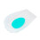 Coppe per tallone in silicone a forma di U, 113,55 cm, 1 paio 13