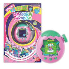 Bandai Tamagotchi Paradise Digital Pet Pink Land Shell
