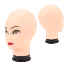 Versatile Female Mannequin Head for Wigs Hats Glasses - PVC Build