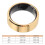 Smart Ring 20mAh, Größe 9, Edelstahl, 50m 2