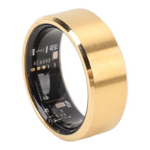Bague intelligente 20mAh Taille 11 acier inoxydable argenté 50m