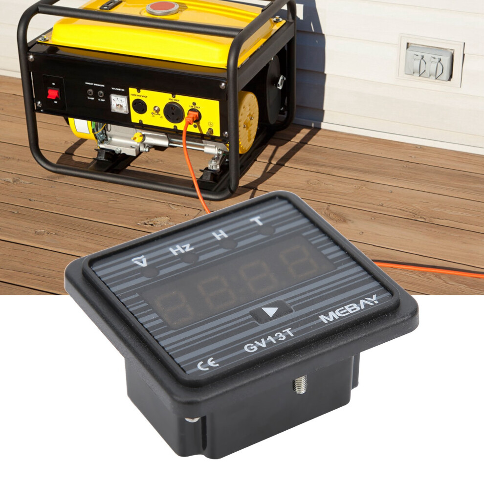 Ac220v Generator Digital Voltmeter Multifunction Meter Industrial Control Gv13t 8701333660610