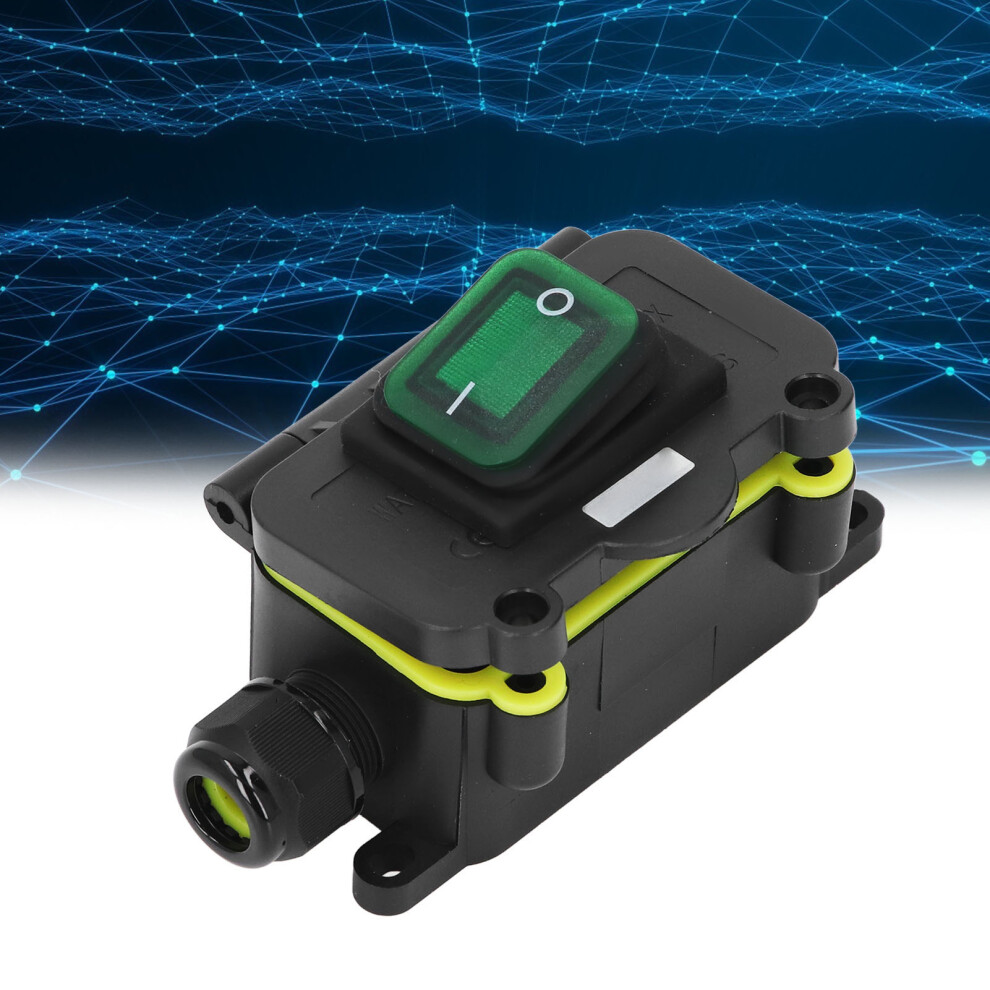 Durable Ip68 Waterproof Marine Switch For Outdoor Use With Junction Box 9451333661191